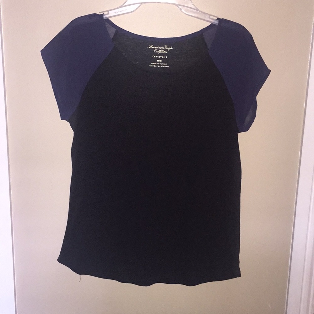 American Eagle Cap Sleeve Shirt